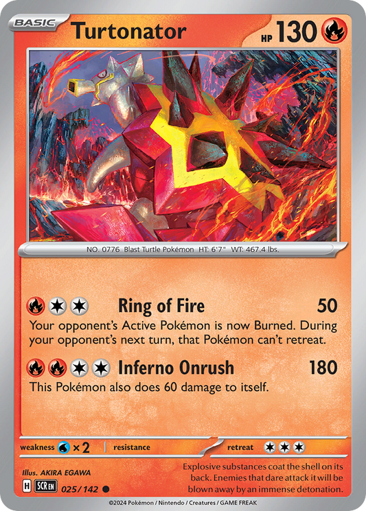 Turtonator 025/142 - Reverse Holo