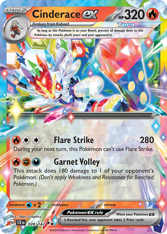 Cinderace ex 028/142