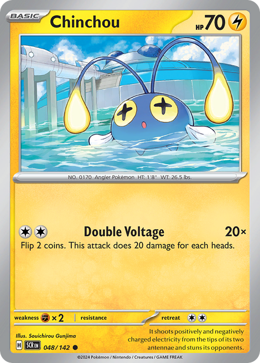 Chinchou 048/142 - Reverse Holo