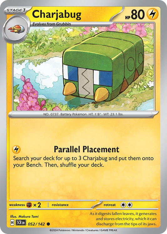 Charjabug 052/142 - Reverse Holo