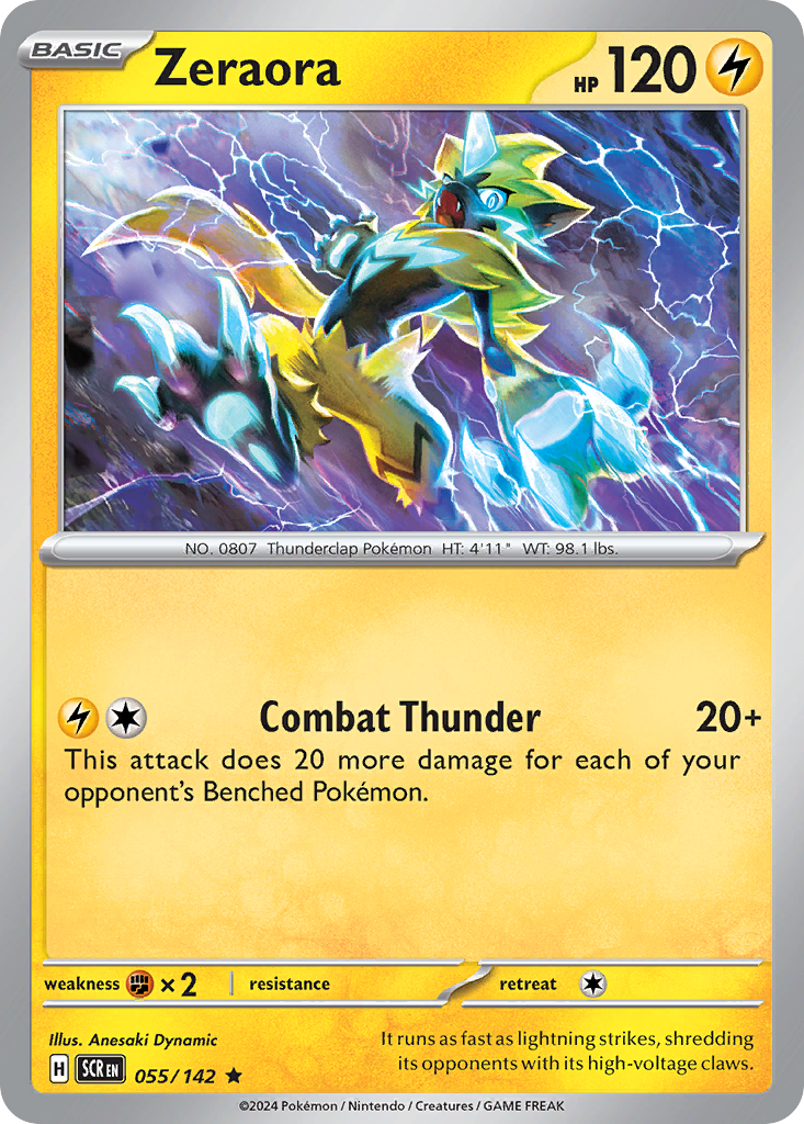 Zeraora 055/142 - Reverse Holo