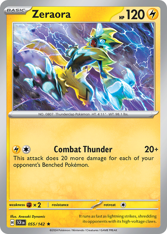Zeraora 055/142 - Reverse Holo