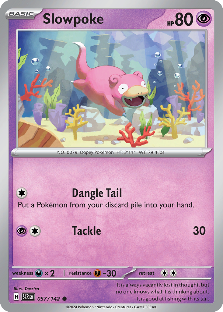 Slowpoke 057/142 - Reverse Holo