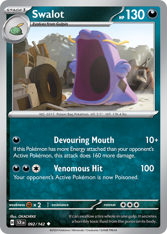 Swalot 092/142 - Reverse Holo