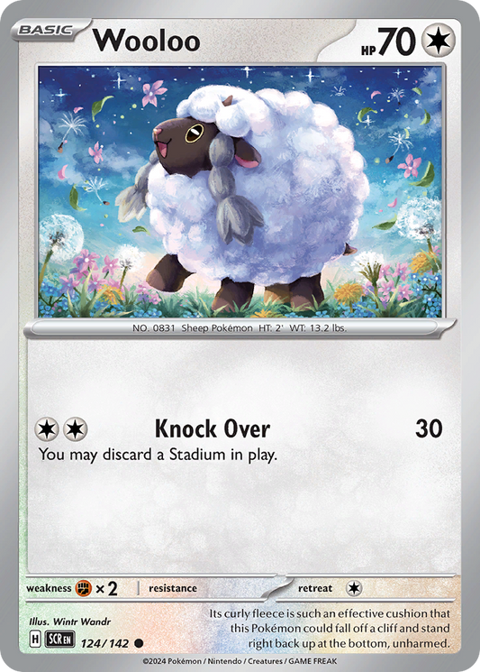 Wooloo 124/142 - Reverse Holo
