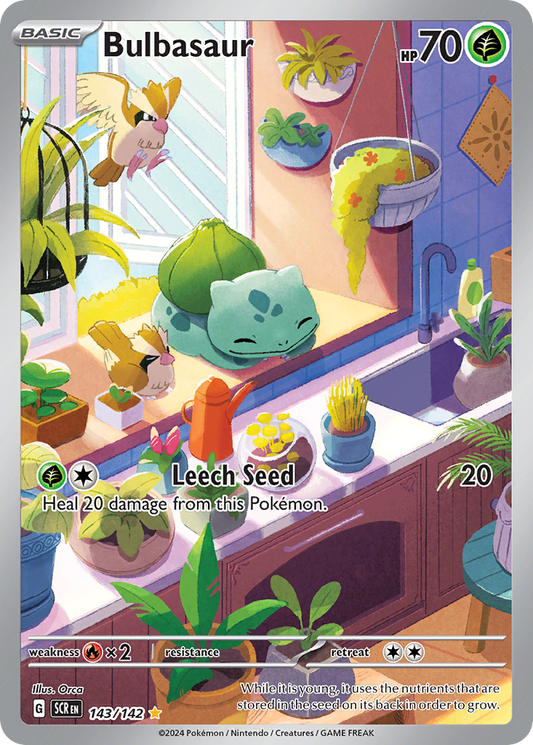 Bulbasaur 143/142 - Reverse Holo