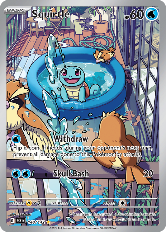 Squirtle 148/142 - Reverse Holo