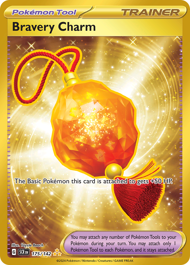Bravery Charm 175/142 - Reverse Holo