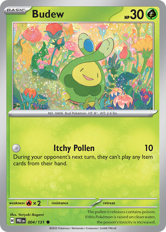 Budew 004/131 - Poke ball Holo