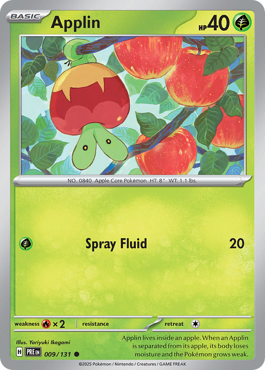Applin 009/131 - Poke ball Holo