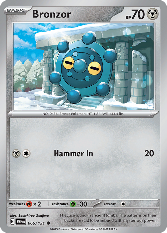 Bronzor 066/131 - Master Ball Holo