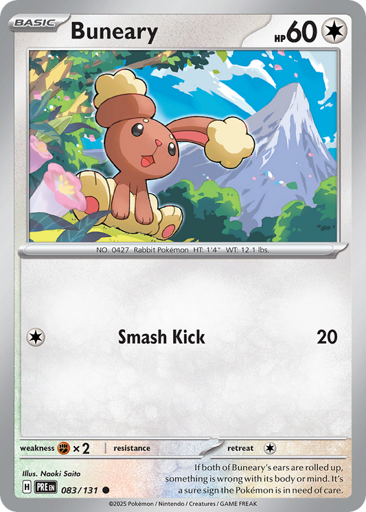 Buneary 083/131 - Poke ball Holo