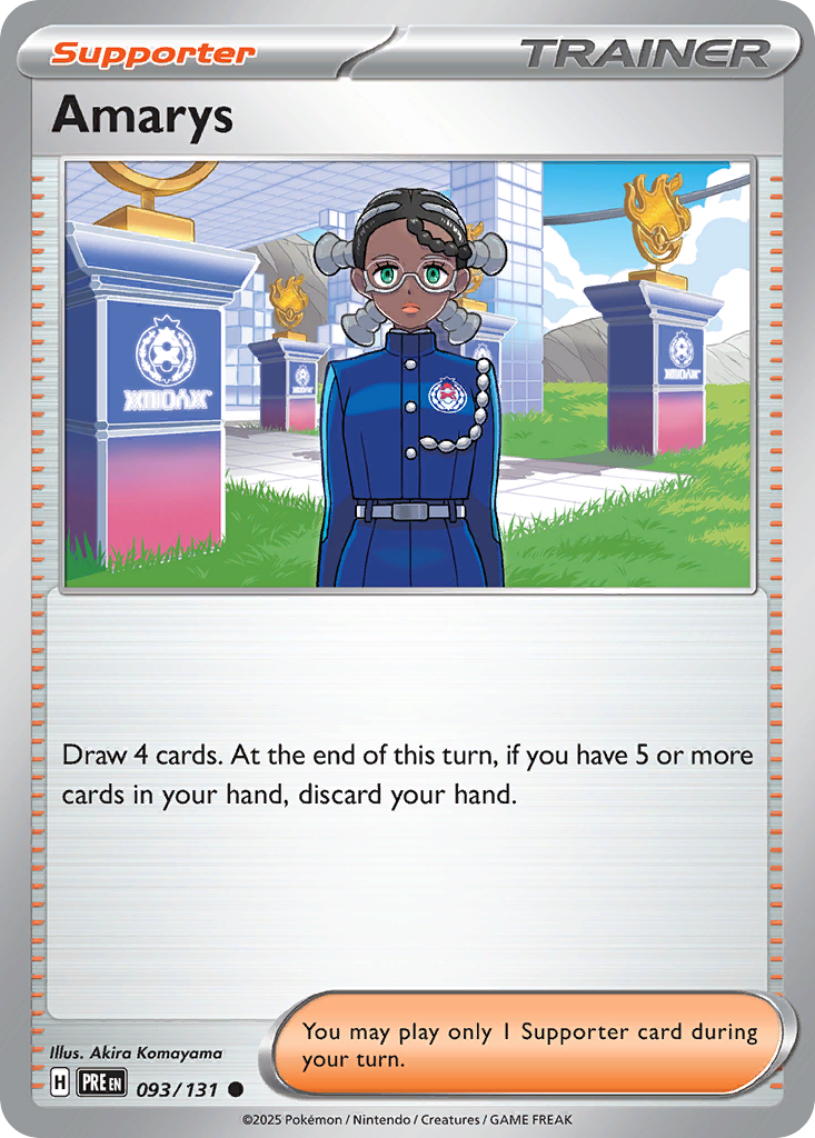 Amarys 093/131 - Master Ball Holo