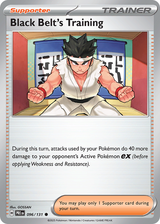 Black Belt’s Training 096/131 - Master Ball Holo