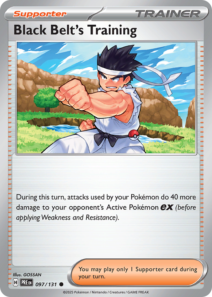 Black Belt’s Training 097/131 - Reverse Holo