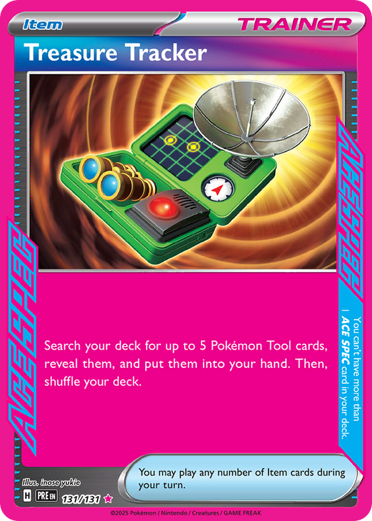 Treasure Tracker 131/131 - Poke ball Holo