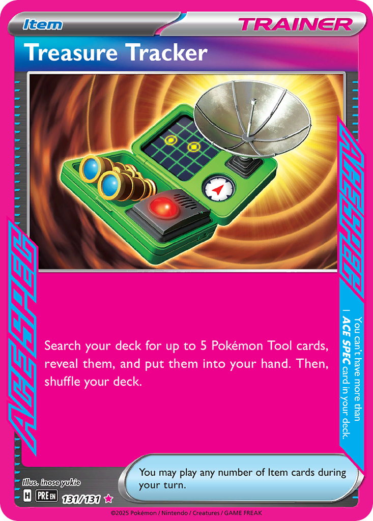 Treasure Tracker 131/131 - Reverse Holo