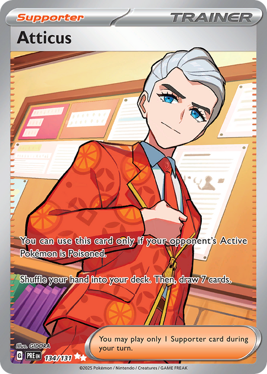 Atticus 134/131 - Poke ball Holo