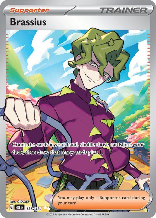 Brassius 135/131 - Master Ball Holo
