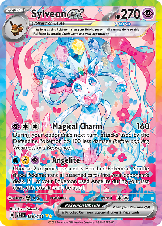 Sylveon ex 156/131 - Poke ball Holo