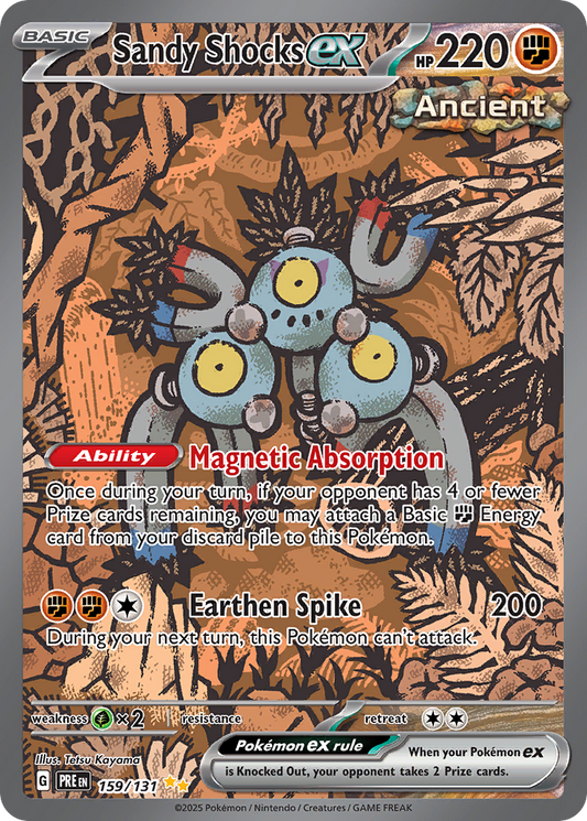 Sandy Shocks ex 159/131 - Poke ball Holo