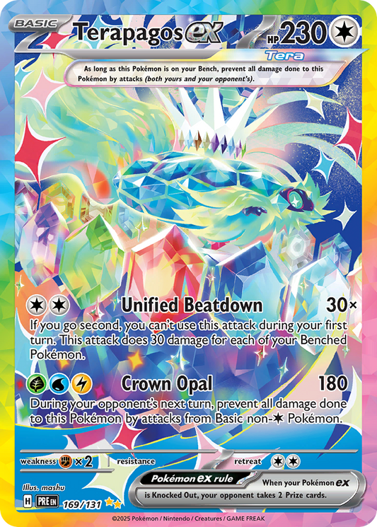 Terapagos ex 169/131 - Poke ball Holo