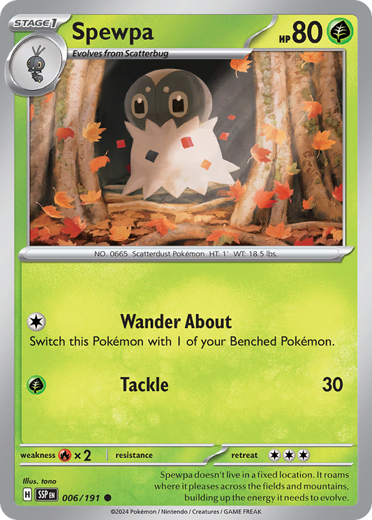 Spewpa 006/191 - Reverse Holo