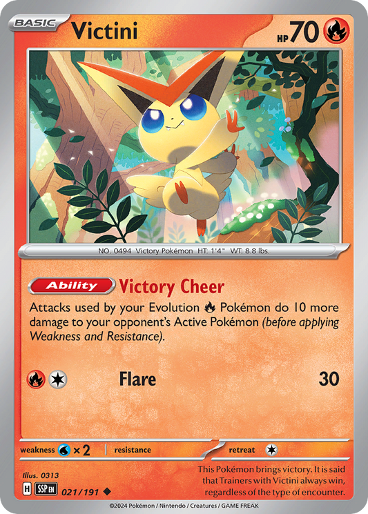 Victini 021/191 - Reverse Holo