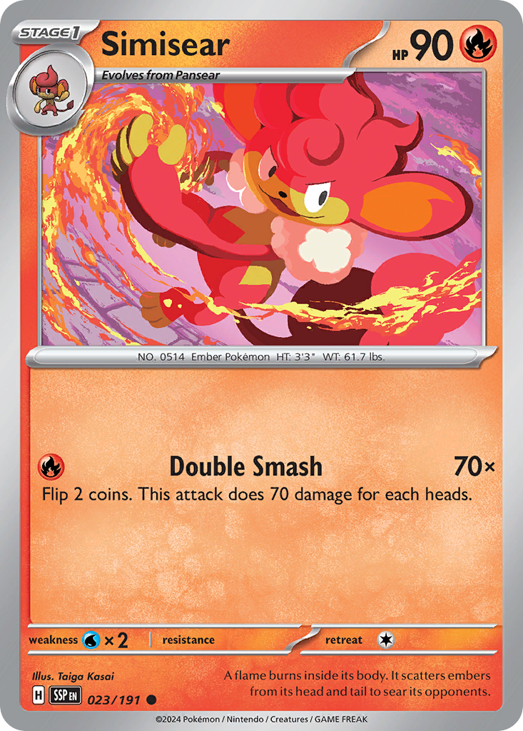 Simisear 023/191 - Reverse Holo