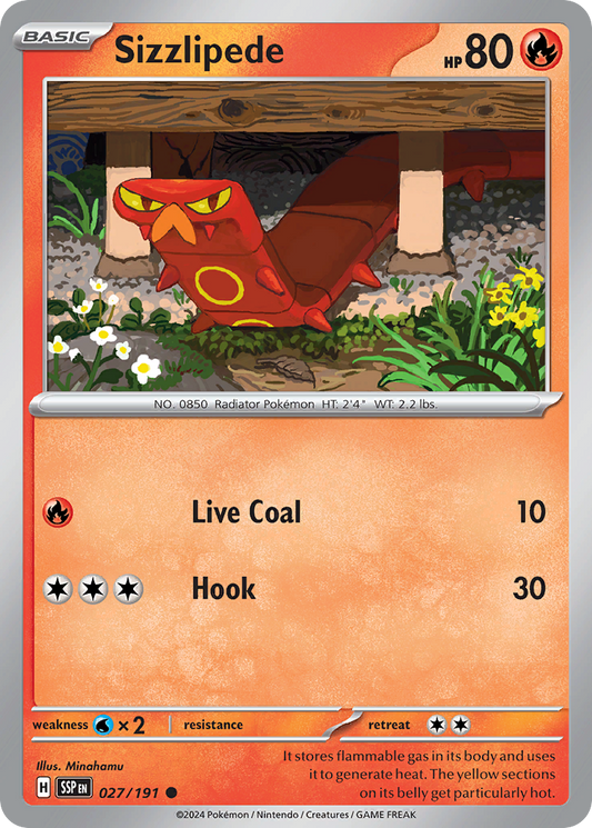 Sizzlipede 027/191