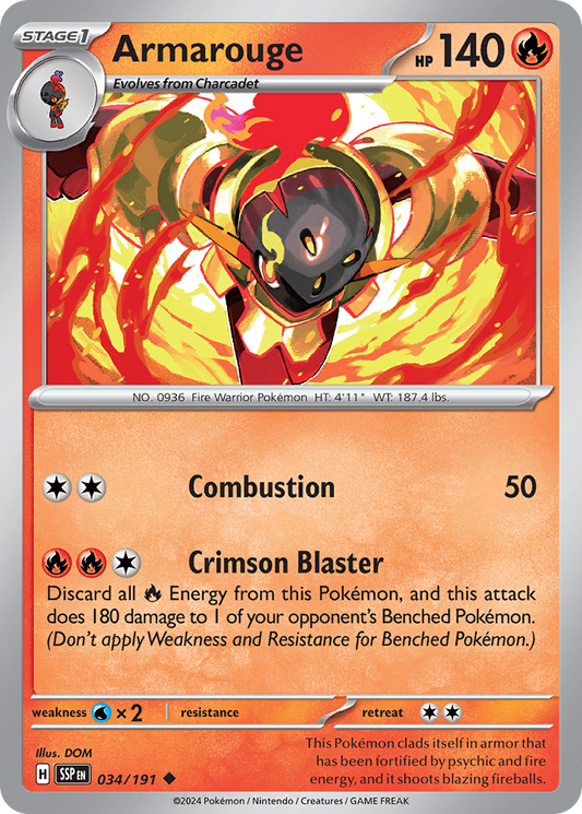 Armarouge 034/191 - Reverse Holo