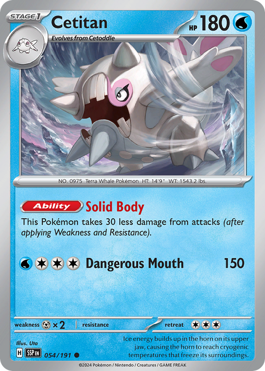 Cetitan 054/191 - Reverse Holo