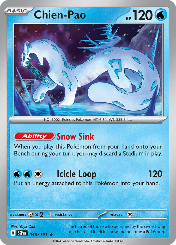 Chien-Pao 056/191 - Reverse Holo