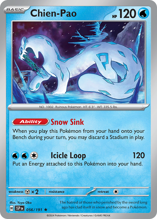 Chien-Pao 056/191 - Reverse Holo