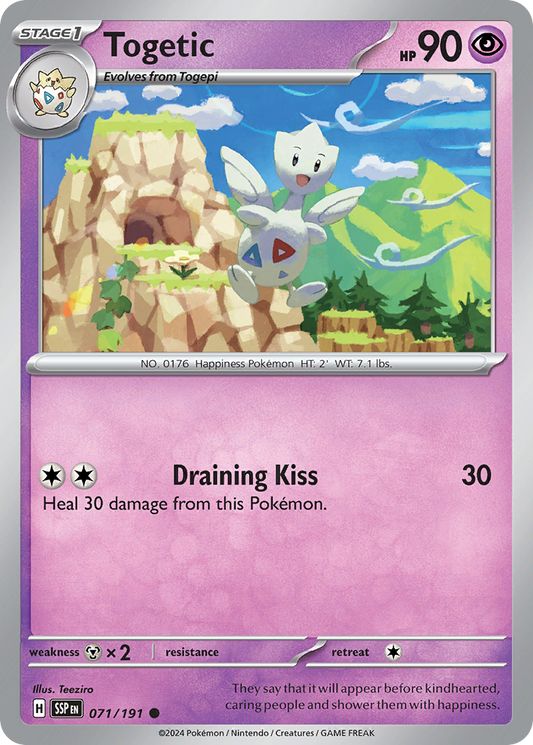 Togetic 071/191 - Reverse Holo
