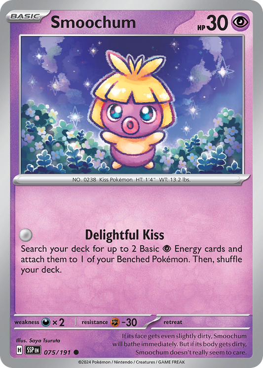 Smoochum 075/191 - Reverse Holo