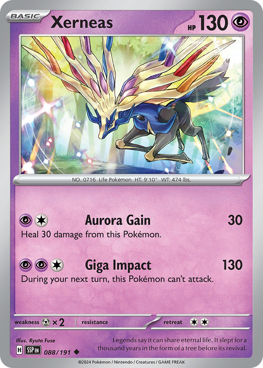 Xerneas 088/191 - Reverse Holo