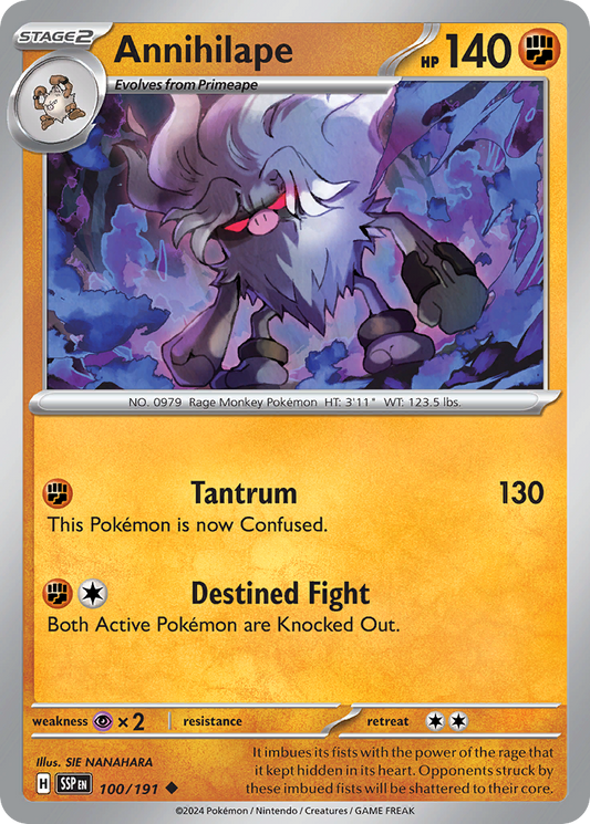 Annihilape 100/191 - Reverse Holo