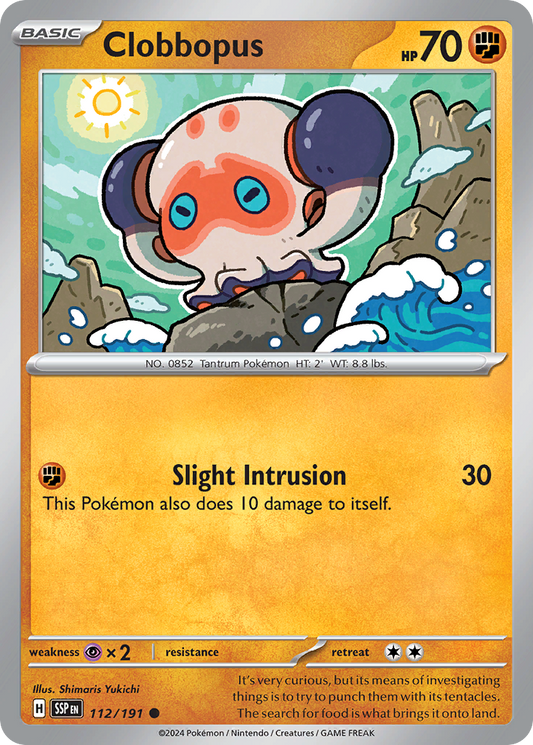 Clobbopus 112/191 - Reverse Holo