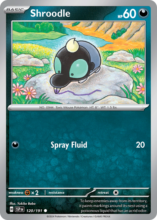 Shroodle 120/191 - Reverse Holo