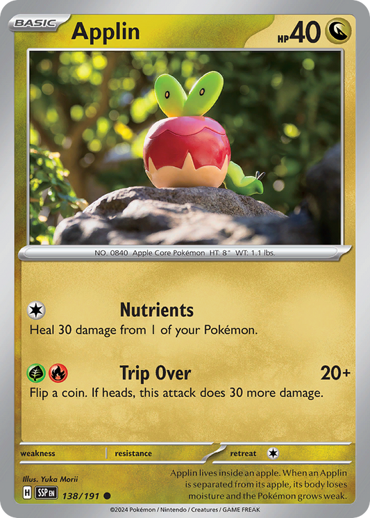 Applin 138/191 - Reverse Holo