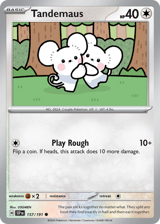 Tandemaus 157/191 - Reverse Holo