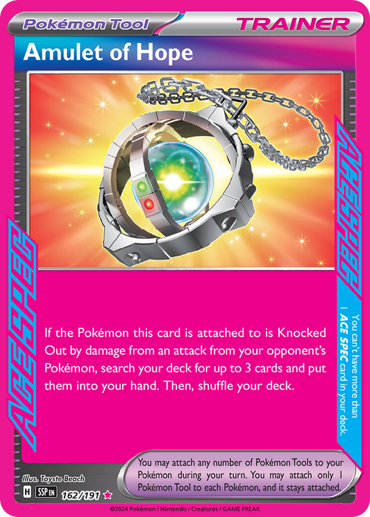 Amulet of Hope 162/191 - Reverse Holo