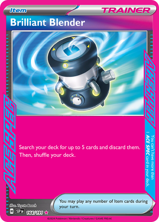 Brilliant Blender 164/191 - Reverse Holo