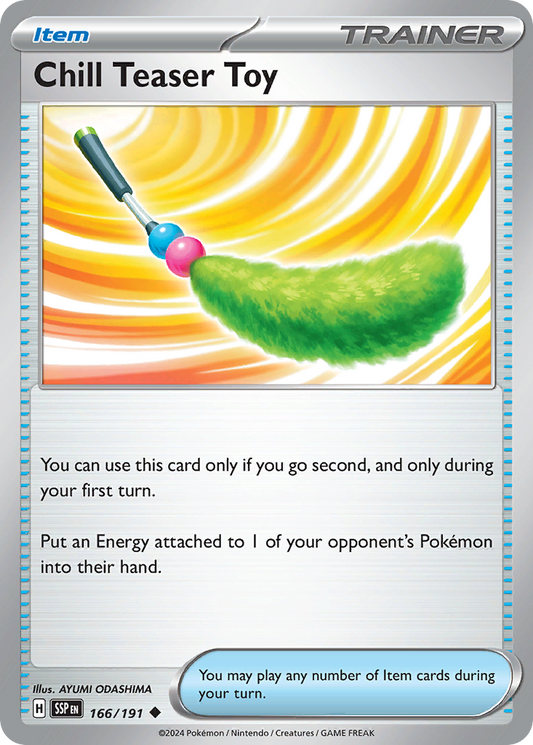 Chill Teaser Toy 166/191 - Reverse Holo