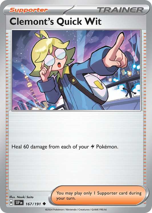Clemont’s Quick Wit 167/191