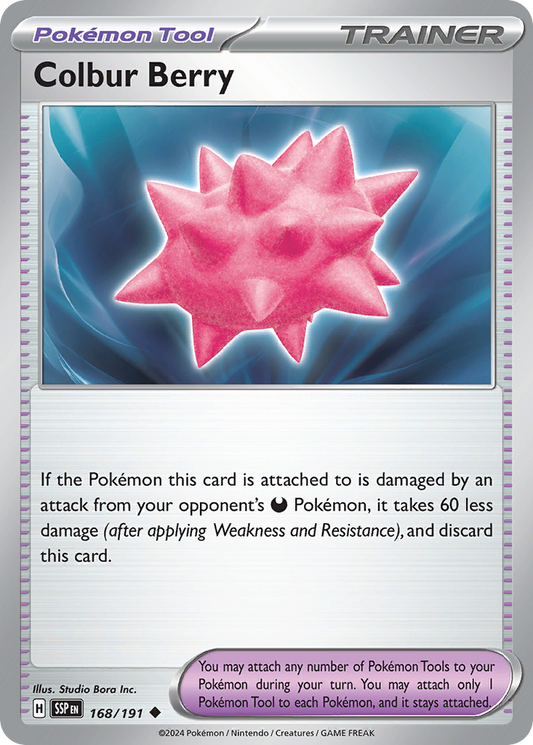 Colbur Berry 168/191 - Reverse Holo