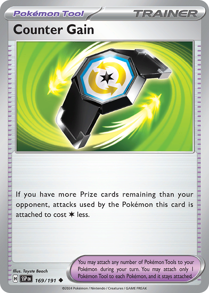 Counter Gain 169/191 - Reverse Holo