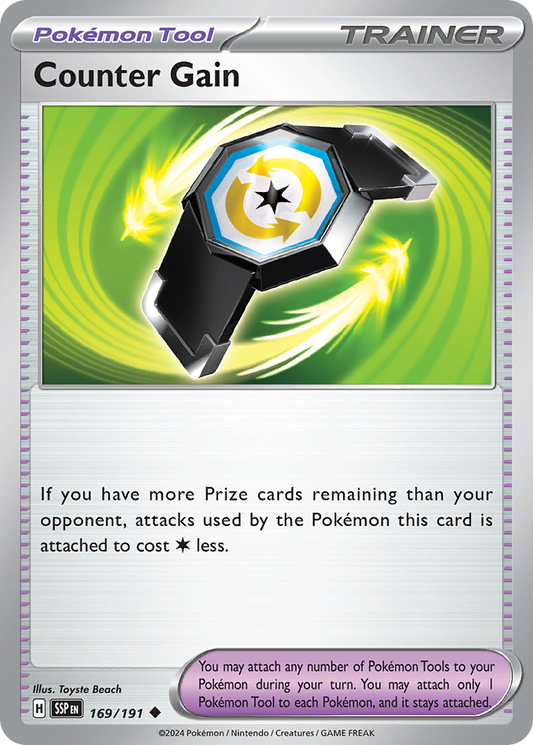 Counter Gain 169/191 - Reverse Holo