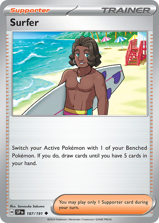 Surfer 187/191 - Reverse Holo